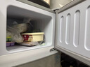 志高（CHIGO）小冰箱迷你小型家用冷藏冷冻两用宿舍出租房用双门办公室电冰箱节能省电 【一级能效】98L银色【三天约一度电】 实拍图