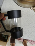 onlycook 玻璃咖啡法压壶 手冲咖啡壶 耐热玻璃咖啡过滤杯茶壶 350ml 实拍图