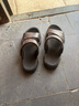 回力凉鞋男士休闲沙滩鞋eva外穿防滑两用开车拖鞋 HL0220-1 棕色40 实拍图