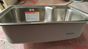 华帝（VATTI）304不锈钢水槽单槽 拉丝不锈钢洗菜盆厨房洗碗盆-以旧换新 实拍图