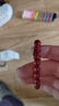 爆款正品仿朱砂男女素手链招财含量砂矿男女星光辰砂手串 貔貅朱砂手串 8mm 实拍图