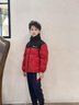 波司登（BOSIDENG）25新款羽绒服男女儿童5A抗菌绒休闲立领冬季保暖外套T250246110Q 冰川熊红9CX8-趋势推荐 130 /64 约115-130cm 26kg 实拍图