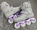 斯威（SWAY）轮滑鞋成人溜冰鞋男女大学生直排轮专业滑轮滑冰旱冰鞋休闲平花 紫【一体支架+三层背包】 36 日常鞋码【36-38】 晒单实拍图