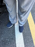 斯凯奇（Skechers）新年礼物闪穿鞋男鞋冬休闲健步鞋一脚蹬运动鞋百搭软底布鞋118306 实拍图