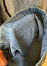 优衣库女装棉质牛仔舒适九分裤/水洗产品休闲百搭478995 473801 478995/08深灰色 XS 实拍图