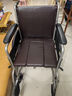 鱼跃(yuwell)手动轮椅车H058B钢管加固软座护理带座便可折叠老人坐便 实拍图