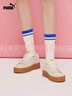 彪马（PUMA）【厚底鞋】复古增高松糕鞋女低帮休闲鞋 PLATFORM 366928 米白色-金色-04 35.5 实拍图
