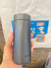 虎牌（TIGER）超轻便携保温杯保冷杯抗菌加工雾面质感MMZ-K035-XM雾钛银350ml 实拍图