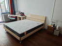 全友家居现代简约高箱储物收纳床主卧1.8米x2米双人大床家具政府补贴 【原木色 | 高脚】单床 1.8x2米【爆款+性价比超高】 实拍图