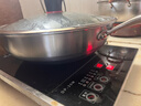 传世家徽（Muceski）不粘锅炒锅316L不锈钢锅炒菜锅具少油烟平底炒锅燃气灶电磁炉通用 316L抗菌不锈钢 内径30外径 32cm 实拍图