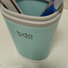bdo漱口杯刷牙杯牙刷牙膏收纳盒可拆旅行旅游情侣牙刷牙具盒粉绿2个 实拍图