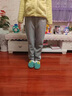 艾诺轮女童卫裤长裤款中大儿童装女孩7-15岁少女外穿秋季天款宽松休闲裤 灰色  加绒加厚 150 建议140cm左右 实拍图