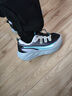 鸿星尔克（ERKE）童鞋男女童抽绳运动鞋儿童中大童越野跑鞋新品黑土地/烟雨蓝38 实拍图
