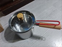 仟依格316不锈钢油炸锅家用迷你炸锅泼油小锅省油锅薯条煤气灶炸锅深锅 实木款超厚316炸锅 16.5cm 3700ML【油炸锅+油炸网+防爆盖+夹子】 实拍图