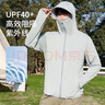 浪莎（LangSha）防晒衣男女士冰丝款春夏季防紫外线超薄透气户外皮肤衣钓鱼外套 实拍图