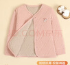红豆居家（Hodohome）【商场同款】儿童保暖内衣女童校服神器含绵羊毛加绒上衣350粉120 实拍图