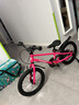 途锐达铝合金儿童自行车3-6-8岁女孩男孩脚踏车小孩学生单车16寸蔷薇粉 实拍图