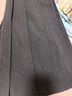 优衣库女装宽褶中裙/半身裙裙子25秋冬新款479916 08 深灰色 XS /150/60A 实拍图