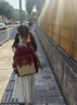 卡拉羊【云朵3.0】书包小学生1-6年级6维减负防下坠云朵书包儿童书包 波尔多红【光芒四射】 20L【身高135cm以上】 实拍图