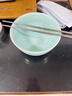 龙泉青瓷米饭碗陶瓷新款创意中式餐具家用加厚吃饭碗大号面汤碗喝粥碗小碗 7英寸粉青碗 实拍图