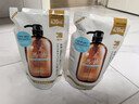 蝶印 日本进口 无硅油 马油蓬松清爽洗发水420ml 环保补充装 实拍图
