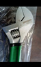 绿林（GREENER）活动扳手12寸套装工具活口扳手多功能大开口沾塑扳手家用活扳子 实拍图