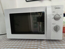 美的【京东仓次日达】微波炉家用 700W大火力 黄金容量20L 均匀加热 旋钮操控 易清洁 PM20A0 实拍图