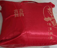 南极人（Nanjiren）大红色新娘结婚被子婚礼喜被大豆纤维双喜被子陪嫁送礼被芯结婚 喜结良缘【喜迎门】 200*230cm  4斤【配高档手提包】 实拍图