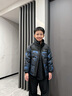波司登（BOSIDENG）25新款羽绒服男女儿童5A抗菌绒休闲立领冬季保暖外套T250246110Q 冰川熊蓝9CR8 140 /64 约130-140cm 30kg 实拍图