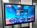 联想（Lenovo）会议平板一体机65英寸触摸屏 智能电子白板视频会议显示大屏 内置摄像头麦克风/含投屏器移动支架 实拍图