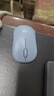 罗技（Logitech）M221 轻音鼠标 无线鼠标 办公鼠标 对称鼠标 带无线微型接收器 雾霭蓝 实拍图
