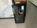荣事达（Royalstar）冰吧冷藏柜 欧式恒温红酒柜酒店家用客厅冰箱迷你小型单门办公室保鲜展示留样茶叶饮料柜 一级能效118L【冷藏+微冷冻+蓝光灯+酒架】 实拍图