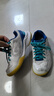 YONEX尤尼克斯羽毛球鞋yy男女同款训练透气缓震SHB101CR 黄紫 37 实拍图