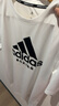阿迪达斯 （adidas）短袖男2023夏季户外休闲运动服跑步健身速干T恤 白/黑 3XL  实拍图