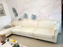 法式奶油风真皮沙发客厅简约欧式小户型美式轻奢复古转角贵妃沙发 购买沙发赠送真皮保养膏3盒 进口纳帕真皮 实拍图