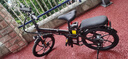 凤凰（Phoenix）电动车锂电池助力车折叠代驾车长续航男女士成人电动自行车电瓶车 20寸风雅/一体轮/6速/黑色 6AH电动续航18公里 实拍图