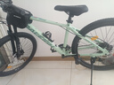 兰令MT300山地自行车成年人变速油碟刹减震前叉越野骑行代步赛车 风铃绿【铝合金+油刹+可锁前叉】 26英寸【160-175cm】 27速-标准版 实拍图