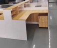 映薇屏风职员办公桌简约现代4/6双人员工位桌椅组合财务室家具工作位 单人位+柜 实拍图