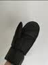 恒源祥男女士真皮连指手套真毛羊皮毛一体冬防寒保暖加厚包头防风手闷子 女士黑色羊皮毛一体 均码 实拍图