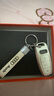 绅创2023款奥迪a6l钥匙套A4L A3 Q5LQ7 Q8 Q3 Q2L A5 高档壳男女包扣 G款【象牙白】+车标皮绳 实拍图