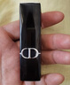 迪奥DIOR烈艳蓝金口红缎光100滋润唇膏3.5g化妆品 生日礼物送女友 实拍图