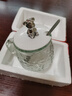 玻璃杯带盖勺小熊杯高颜值杯子办公室家用咖啡杯网红爆款水杯 1只装小熊杯（带勺子）270ml 实拍图