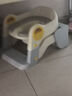 宝宝阶梯坐便器儿童坐便器三合一阶梯式马桶凳子小孩可折叠坐便器 【三合一】洛汐粉硬垫款 实拍图