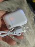 新款半入耳式无线蓝牙耳机 运动音乐耳机 适用于苹果/华为/vivo/小米/OPPO iOS安卓通用 【白色】触控款 实拍图