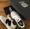 NEW BALANCE NB327官方夏季休闲鞋男鞋女鞋情侣舒适增高鞋百搭潮流厚底运动鞋 米灰色/白色 MS327FE 45 (脚长29cm) 实拍图