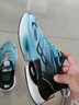 里奇.乔丹   RICKY JORDAN运动鞋男秋冬季鞋子旋转纽扣跑步鞋初中学生超轻减震网面透气男鞋 浅蓝-透气飞织 37 标准鞋码 实拍图