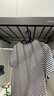 卡贝（cobbe）洗衣机隐形晾衣架阳台洗衣机烘干机上方抽拉式伸缩裤架嵌入式 灰色阻尼【宽61-66】深≥47 可装板 实拍图