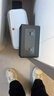 一卫（yweel）卫生间纸巾盒免打孔防水壁挂式厕所卷纸架浴室抽纸盒卫生纸置物架 【升级可拆贴片款】枪灰色纸巾盒 实拍图