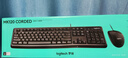 罗技（Logitech）MK120 键鼠套装 有线键鼠套装 办公键鼠套装 电脑键盘 USB即插即用 全尺寸 黑色 实拍图