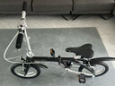 大行（DAHON） 412折叠自行车14英寸单速超轻迷你铝合金学生成人单车BYA412 黑色 实拍图